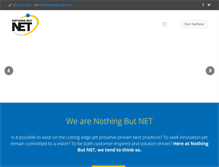 Tablet Screenshot of nothingbutnet.com